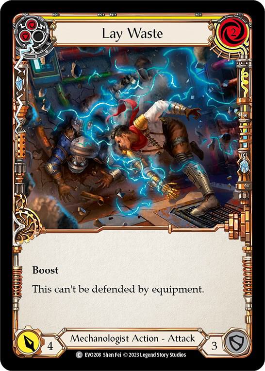 Lay Waste (Yellow), Bright Lights EVO208