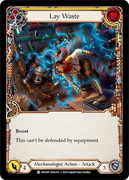 Lay Waste (Yellow), Bright Lights EVO208