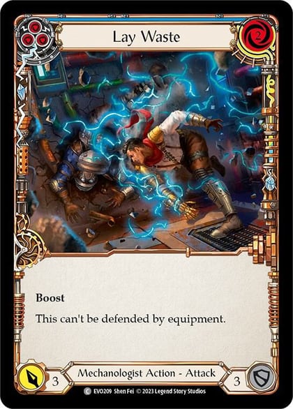Lay Waste (Blue), Bright Lights EVO209