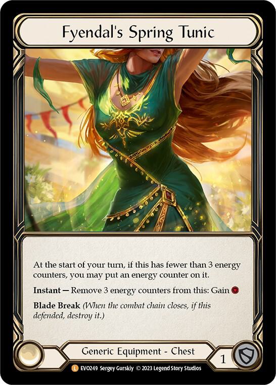 Fyendal's Spring Tunic, Bright Lights EVO249