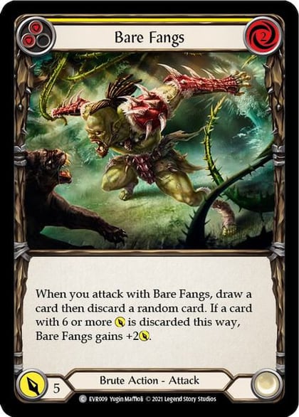 Bare Fangs (Yellow), Everfest EVR009