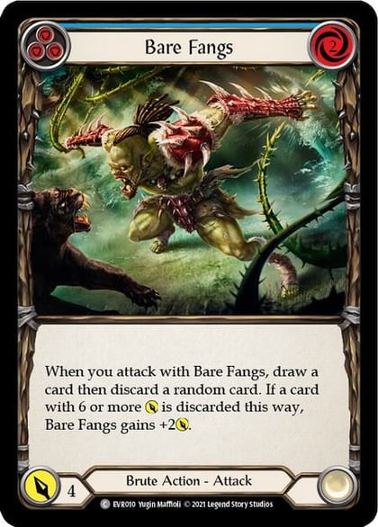 Bare Fangs (Blue), Everfest EVR010