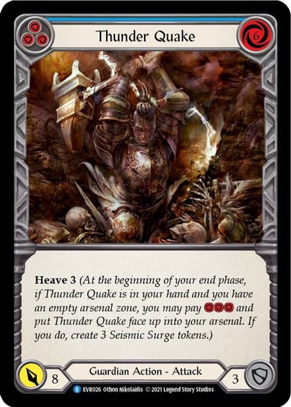 Thunder Quake (Blue), Everfest EVR026