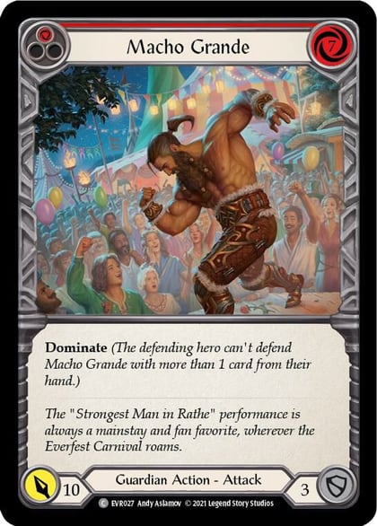 Macho Grande (Red), Everfest EVR027