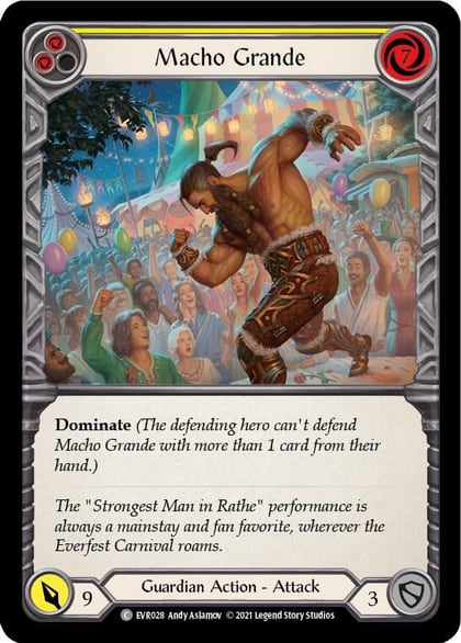 Macho Grande (Yellow), Everfest EVR028