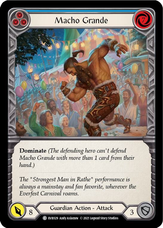 Macho Grande (Blue), Everfest EVR029