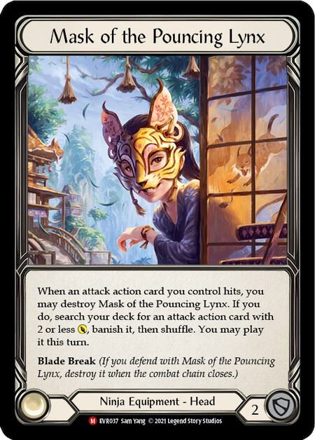 Mask of the Pouncing Lynx, Everfest EVR037