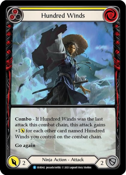 Hundred Winds (Yellow) (Extended Art), Everfest EVR042