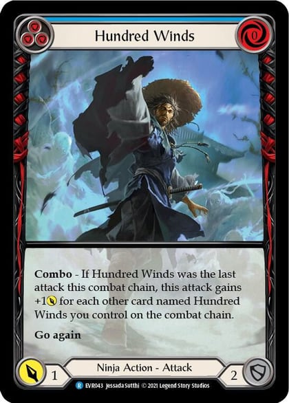 Hundred Winds (Blue) (Extended Art), Everfest EVR043