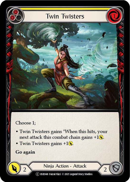 Twin Twisters (Yellow), Everfest EVR048