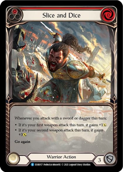 Slice and Dice (Red) (Extended Art), Everfest EVR057