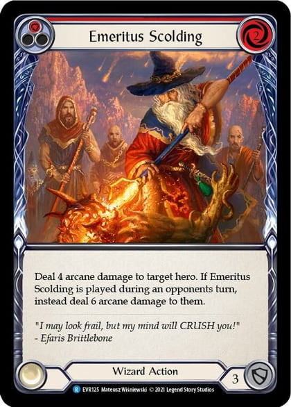 Emeritus Scolding (Red), Everfest EVR125