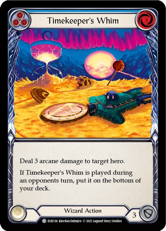 Timekeeper's Whim (Blue), Everfest EVR136