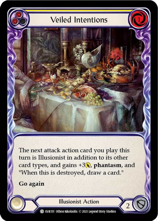 Veiled Intentions (Yellow), Everfest EVR151