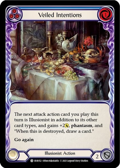 Veiled Intentions (Blue), Everfest EVR152