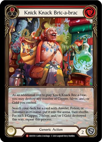 Knick Knack Bric-a-brac (Extended Art), Everfest EVR159