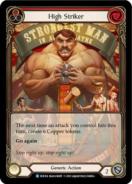 High Striker (Red) (Extended Art), Everfest EVR164