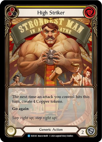 High Striker (Yellow) (Extended Art), Everfest EVR165