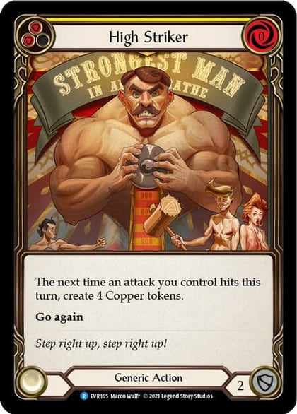 High Striker (Yellow), Everfest EVR165