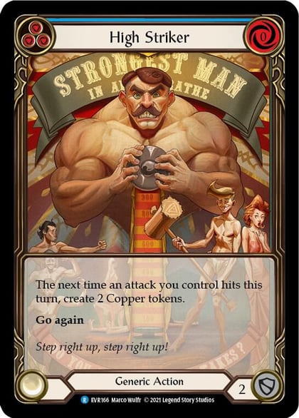 High Striker (Blue) (Extended Art), Everfest EVR166