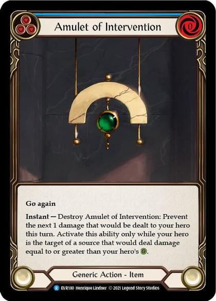 Amulet of Intervention, Everfest EVR180
