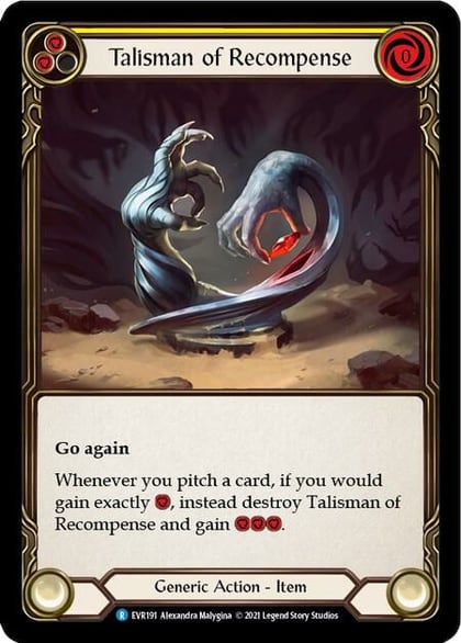 Talisman of Recompense, Everfest EVR191