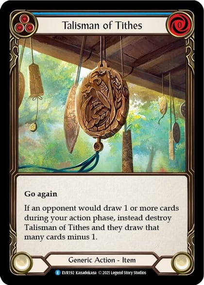 Talisman of Tithes, Everfest EVR192