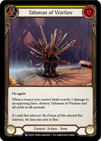 Talisman of Warfare, Everfest EVR193