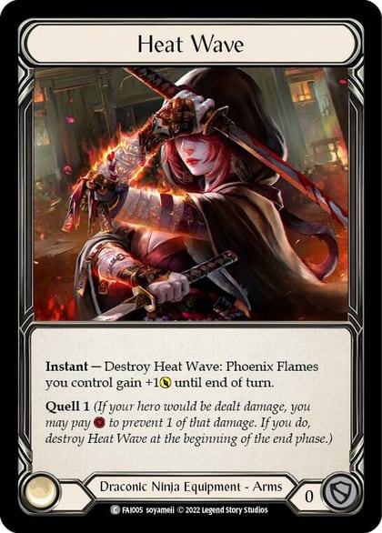 Heat Wave, Blitz Deck: Uprising - Fai FAI005