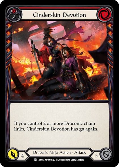Cinderskin Devotion (Red), Blitz Deck: Uprising - Fai FAI016