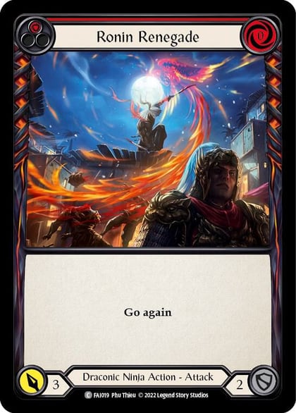 Ronin Renegade (Red), Blitz Deck: Uprising - Fai FAI019