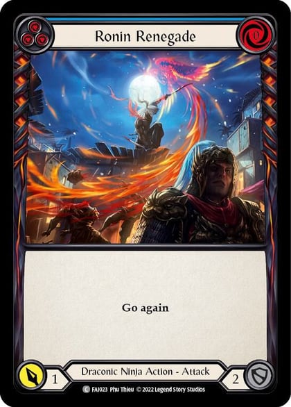 Ronin Renegade (Blue), Blitz Deck: Uprising - Fai FAI023