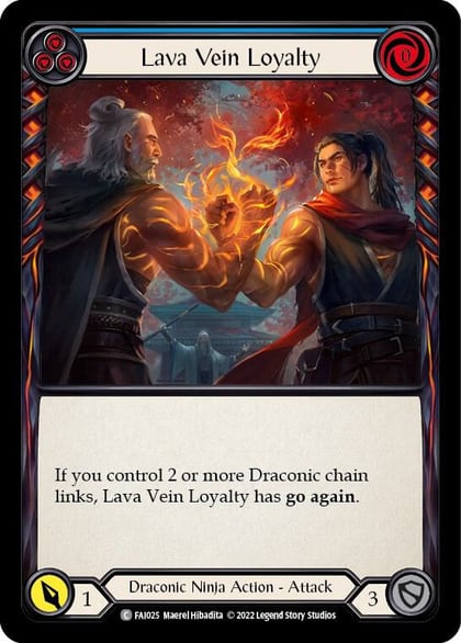 Lava Vein Loyalty (Blue), Blitz Deck: Uprising - Fai FAI025