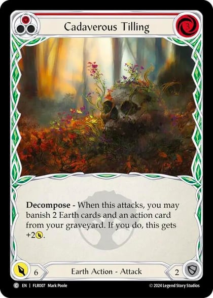 Cadaverous Tilling (Red), Blitz Deck: Rosetta - Florian FLR007