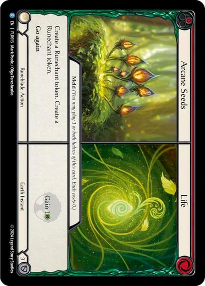 Arcane Seeds // Life, Blitz Deck: Rosetta - Florian FLR013