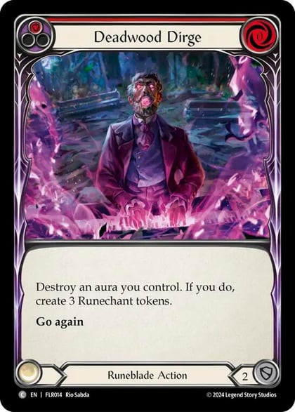 Deadwood Dirge (Red), Blitz Deck: Rosetta - Florian FLR014
