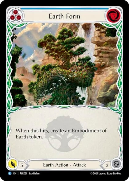 Earth Form (Blue), Blitz Deck: Rosetta - Florian FLR021