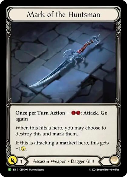Mark of the Huntsman - GEM006, GEM Pack 1 GEM006