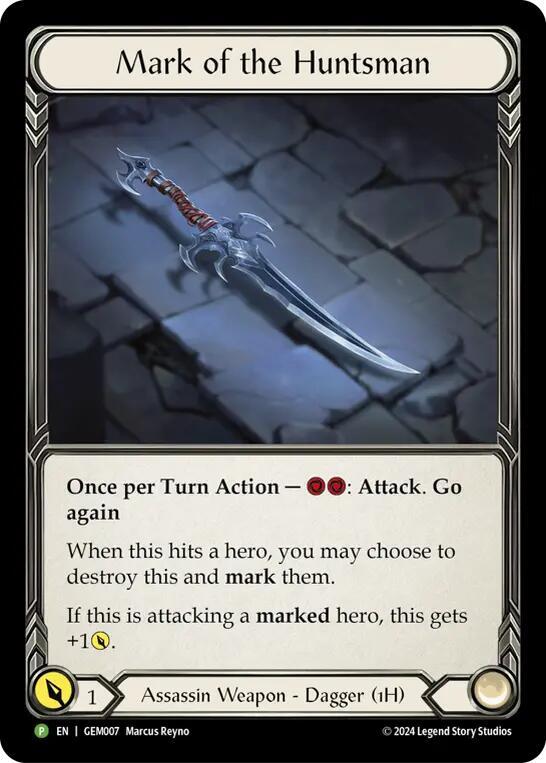 Mark of the Huntsman - GEM007, GEM Pack 1 GEM007