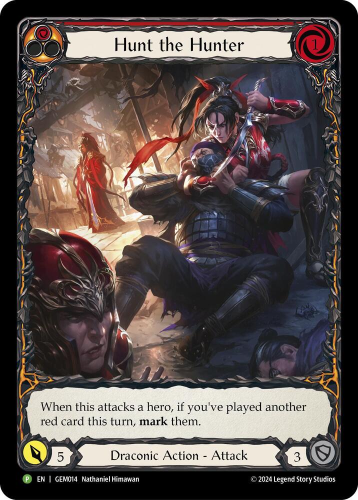 Hunt the Hunter (Red), GEM Pack 1 GEM014