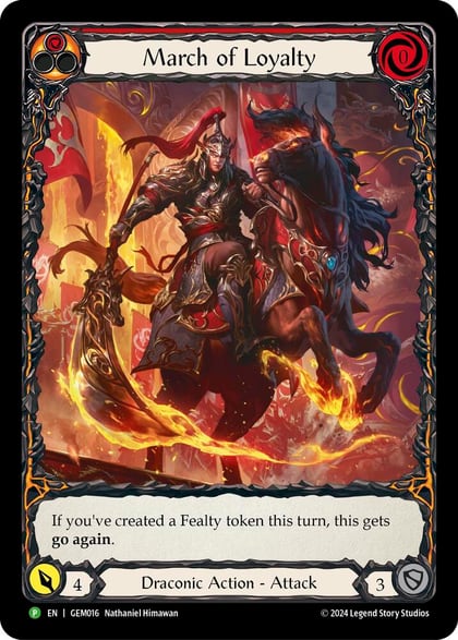 March of Loyalty (Red), GEM Pack 1 GEM016