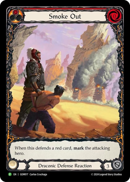 Smoke Out (Red), GEM Pack 1 GEM017