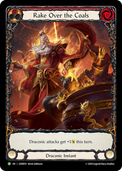 Rake Over the Coals (Red), GEM Pack 1 GEM019