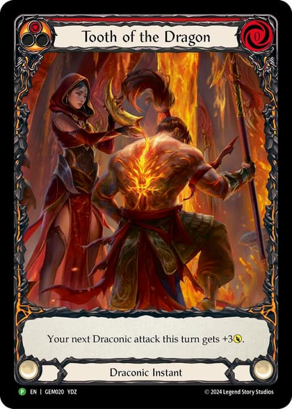 Tooth of the Dragon (Red), GEM Pack 1 GEM020