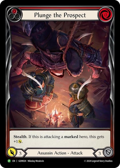 Plunge the Prospect (Red), GEM Pack 1 GEM024