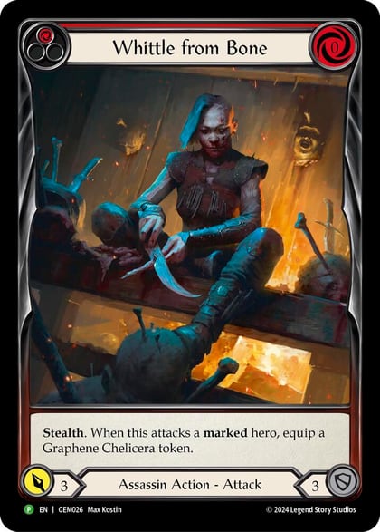 Whittle from Bone (Red), GEM Pack 1 GEM026