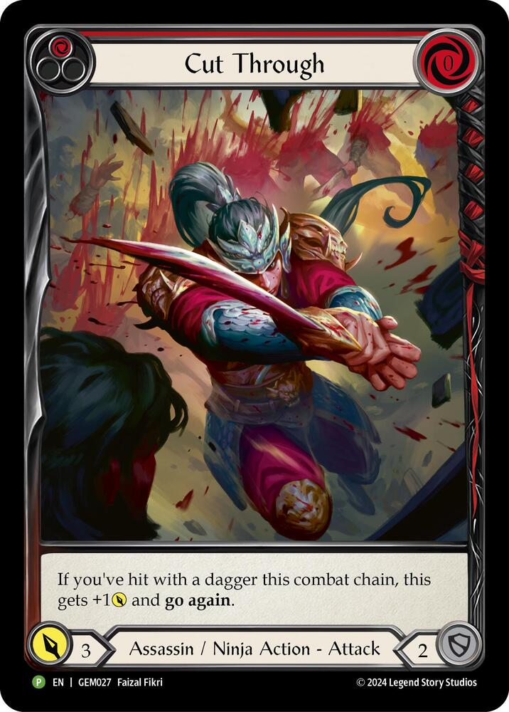 Cut Through (Red), GEM Pack 1 GEM027