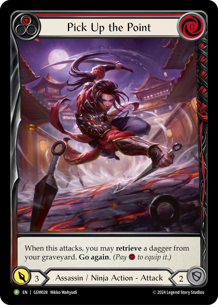 Pick Up the Point (Red), GEM Pack 1 GEM028