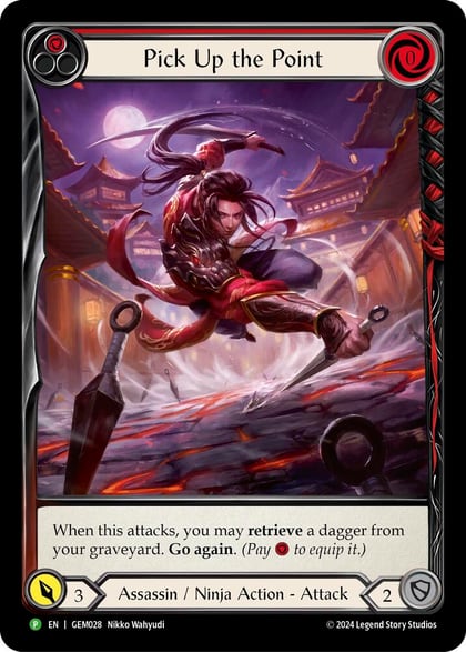 Pick Up the Point (Red), GEM Pack 1 GEM028