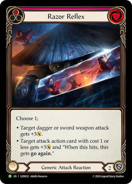 Razor Reflex (Red), GEM Pack 1 GEM032